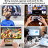Lightning to HDMI Adapter for iPhone to TV/Projrctor/Monitor,?Apple MFi Certified? Lightning to Digital AV Adapter 1080P Sync Screen Converter for...