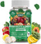 Sugar-Free Fruit and Veggie Gummies — 35+ Greens, Fruit and Vegetable Vitamins to Boost Immunity, Skin & Gut Health — Ideal Fruit and Vegetable Su...