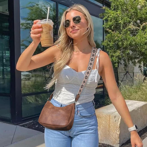 CLUCI Crossbody Bags Purses for Women, Leather Summer Cross Body Bags with Adjustable Strap, Women's Shoulder Handbags 2024...