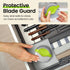Kitchy Pizza Cutter Wheel with Protective Blade Cover, Ergonomic Pizza Slicer (Green)...