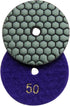 Diamond Dry/Wet 3" Polishing Pads for Stone Polisher, 7-Step Abrasive Buffing Set...