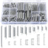 210 Pcs Spring Assortment Kit, Compression and Extension Springs, Zinc Plated Steel Wire Springs Repair Set for Home Repairs Tool, 20 Kinds Sizes...