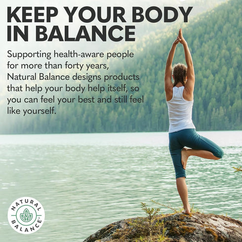 Natural Balance Happy Camper - Feel-Good Mood Support Supplement - Gotu Kola, Passion Flower, and Kava Kava Capsules - 60-Day Guarantee - 75 Servi...