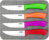 Ceramic Steak Knives Set of 4 with Covers in Gift Box - Utility Knife Large Size - Healthy Stain Resistant & Rust Proof - Dishwasher Safe - Best f...
