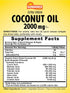 Sundance Extra Virgin Coconut Oil Softgels | 2000mg | 50 Count | Non-GMO and Gluten Free Supplement...