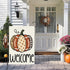 Louise Maelys Welcome Fall Garden Flag 12x18 Double Sided, Small Burlap Autumn Pumpkin Football Garden Flag Fall Thanksgiving Outside Outdoor Hous...