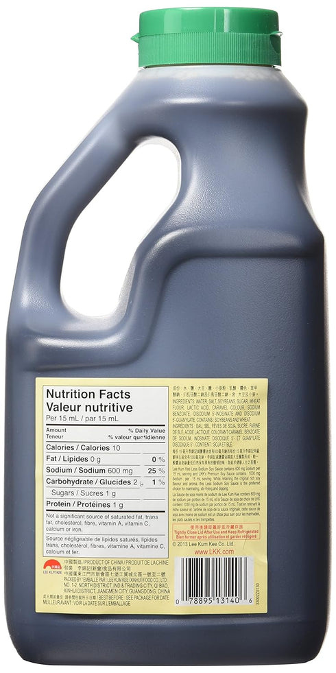 Lee Kum Kee 40% Less Sodium Soy Sauce...
