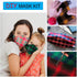 20pcs/Set 8"x8" Check Squares Plaid Craft Cotton Fabric Bundle Gingham Precut Sewing Quilting Patchwork for Christmas Holiday...