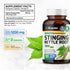 BIO KRAUTER Stinging Nettle Capsules 1200 mg - 100 Natural Urinary Tract & Overall Support Caps - Nettle Root Powder (Urtica Dioica) - Non GMO...