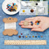 SUNNYCLUE 1 Box 300+Pcs DIY 10 Sets Solar System Bracelets Kit Universe Galaxy The Nine Guardian Planets Beading Bracelet Necklace Tiger Eye Bead ...