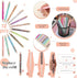 Sabary 12 Pcs Cute Pens for Nurses Women Girls Glitter Pen Fancy Pens with 12 Pcs Replacement Refills Retractable Pretty Pens for Nurse Day(Novel ...