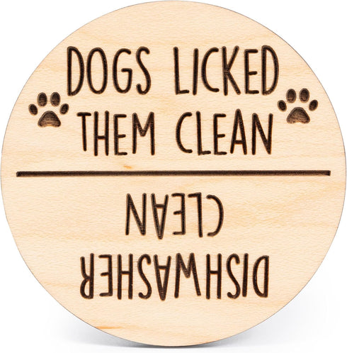 Funny Kitchen Gadgets Clean and Dirty Sign for Dishwasher, Apartment Essentials for First Apartment Must Haves, Funny Clean Dirty Magnet for Dishw...