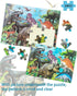 Wooden Puzzles for Kids Ages 3-5, 4 Packs 24 Pcs Wood Jigsaw Puzzles for Toddlers 2-4 4-6, Preschool Educational Brain Teaser Travel Toys Gifts fo...