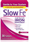 Slow Fe 45mg Iron Supplement for Iron Deficiency, Slow Release, High Potency, Easy to Swallow Tablets - 30 Count...