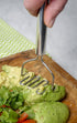 RSVP International Endurance Kitchen Tool Collection Handheld Potato & Avocado Masher, Dishwasher Safe, 7x2.75", Stainless Steel...