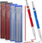2 Pcs Welders Pencil with 48 PCS Round Refills Mechanical Pencils Metal Welding Marker for Tube Pipe Fitter Welder Steel Construction Woodworking ...