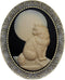 Floral Pin Brooch Antique Brass Flower Decor Fashion Cameo Jewelry Pouch for Gift...