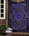 raajsee Sun Moon Purple Tapestry Aesthetic-Zodiac Mandala Tapestry Wall Hanging - Celestial Wall décor Burning Sun Tapestries for Bedroom – Tarot ...