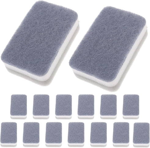 NOLITOY 15Pcs Cleaning Scrub Sponges for Kitchen, Dishes, Bathroom, Car Wash, Abrasive Scrubber Sponge Dish Pads,Dishwasher Safe...