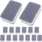 NOLITOY 15Pcs Cleaning Scrub Sponges for Kitchen, Dishes, Bathroom, Car Wash, Abrasive Scrubber Sponge Dish Pads,Dishwasher Safe...