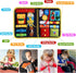 Montessori Busy Board Toys for Space Exploration, Sensory Games Travel Activities Toddlers Press&Push, Pull String, Educational Learning Fine Moto...