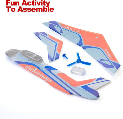 Prextex 25 Pack Large 8'' Flying Foam Outdoor Outside Glider Planes Toys for Boy, and Kids Ages 4-8 5 8-10 Years Old - Great Plane Birthday Gift -...
