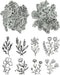 YUYUZSEN 59 Pcs Water Soluble Hand Sewing Stabilizers?Embroidery Stick and Stitch Embroidery Paper Wash Away?for Embroidery Stabilizers Flower Pat...