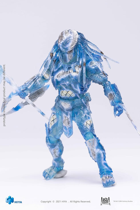 Hiya Toys Exquisite Mini Series 1/18 Scale 5 Inch AVP Active Camouflage Chopper Action Figure...