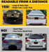 TOTOMO Student Driver Sticker for Car- Large 12x3 Adhesive Reflective Vehicle Safety Sign Window Cling for New Rookie Learner Drivers Removable Bu...