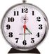 AcuRite 15607 Vintage Alarm Clock, Black Nickel...