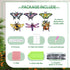 Yuxung DIY Diamond Painting Brooch Vintage Insect Diamond Painting Pins Insect Diamond Art Brooch for DIY Crafts Wedding Party Gift...