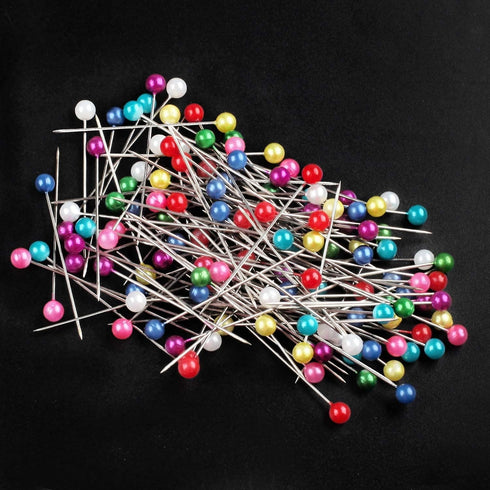 600 PCS Straight Pins 1.6 in Pearlized Ball Head Sewing Pins for Fabric DIY Sewing Pins Crafts...