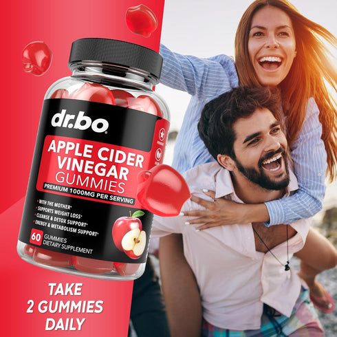 ACV Apple Cider Vinegar Gummies - Natural Support for Advanced Weight Loss, Detox, Cleansing, Digestion & Gut Health - ACV Gummies Supplements wit...
