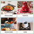 JOGREFUL Cast Iron Trivet Mats, Kitchen Pot Holders to Portect Table/Countertops, Heat Resistant Mats for Teapot/Hot Dishers/Plates, Vintage Mats ...