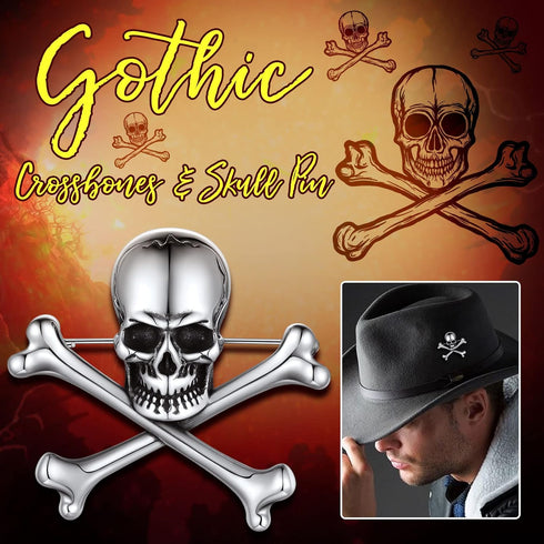 FaithHeart Women's Brooches Pins, Punk Skull/Spider/Antler Designs with Delicate Gift Packaging...