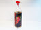 Grant Howard Red Chili Oil & Vinegar Glass Cruet with Ergo Pourer, 16 oz, Multicolored...