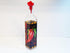 Grant Howard Red Chili Oil & Vinegar Glass Cruet with Ergo Pourer, 16 oz, Multicolored...
