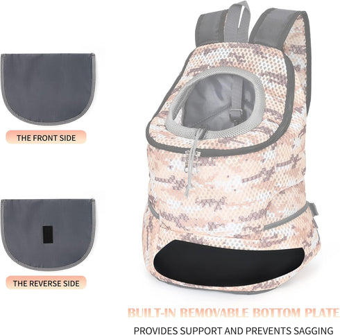 Mile High Life | Hiking Outdoor Pet Carrier Backpack | Kitty Puppy Cat Carrier | Dog Carrier for Small Dogs | Dog Backpack w Breathable Mesh with ...