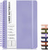 ABERLLS Purple Lined Spiral Journal Notebook with 160 Pages, 8×5.7in, A5 Spiral Notebook, Journaling Notebooks for Work, School, Women, Men, Colle...