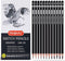 PANDAFLY Professional Drawing Sketching Pencil Set - 12 Pieces Graphite Pencils(14B - 2H), Ideal for Drawing Art, Sketching, Shading, Artist Penci...