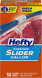 Hefty Slider Freezer Kitchen Storage Bags, Gallon Size, 56 Count...