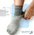 Brownmed Nice Stretch Plantar Fasciitis Sleeve - Compression Foot Sleeve for Arch & Heel Support- Small/Medium...