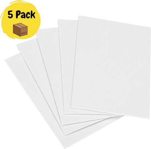 Mr. Pen- Cotton Canvas Panels, 5 Pack, 5x7 Inch, Triple Primed for Oil & Acrylic Paints, Canvas Boards for Painting, Painting, Drawing & Art Suppl...