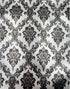 Yifely Retro Black Damask Furniture Paper Self-Adhesive Shelf Liner Light Grey Table Dresser Decor Sticker 17.7 Inch by 9.8 Feet...