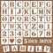 5 Inch Letter Stencils and Numbers, 38 Pcs Alphabet DIY Craft Stencils, Reusable Plastic Drawing Templates for Painting on Wood, Wall, Fabric, Roc...