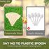 2.75" Disposable Wooden Taster and Sampling Spoons - Pack of 500ct...