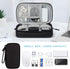 FYY Travel Cable Organizer Pouch Electronic Accessories Carry Case Portable Waterproof Double Layers All-in-One Storage Bag for Cord, Charger, Pho...