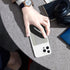 WWW Card Holder with Stand for Back of Phone,Secure Stick on Wallet,PU Leather Credit Cards Holder for Cell Phone with 3M Adhesive Sticker for Sma...