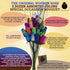 Assorted Colors Wooden Rose Closed Bud Bouquets 2 Dozen...