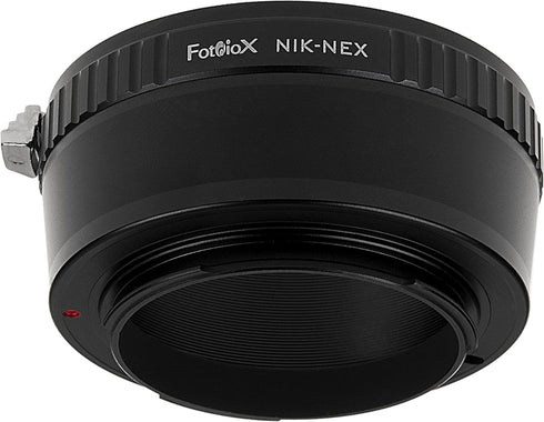Fotodiox Lens Mount Adapter - Nikon Lens to Sony NEX E-Series Camera fits Sony NEX-3, NEX-5, NEX-5N, NEX-7 and Sony Video Camcorder NEX-VG-10 VG10...